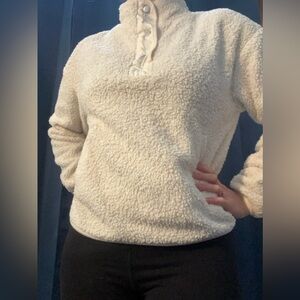 Light Sherpa pullover